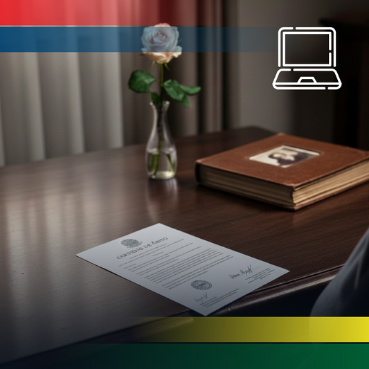 Certidão de Óbito 2ª via Digital