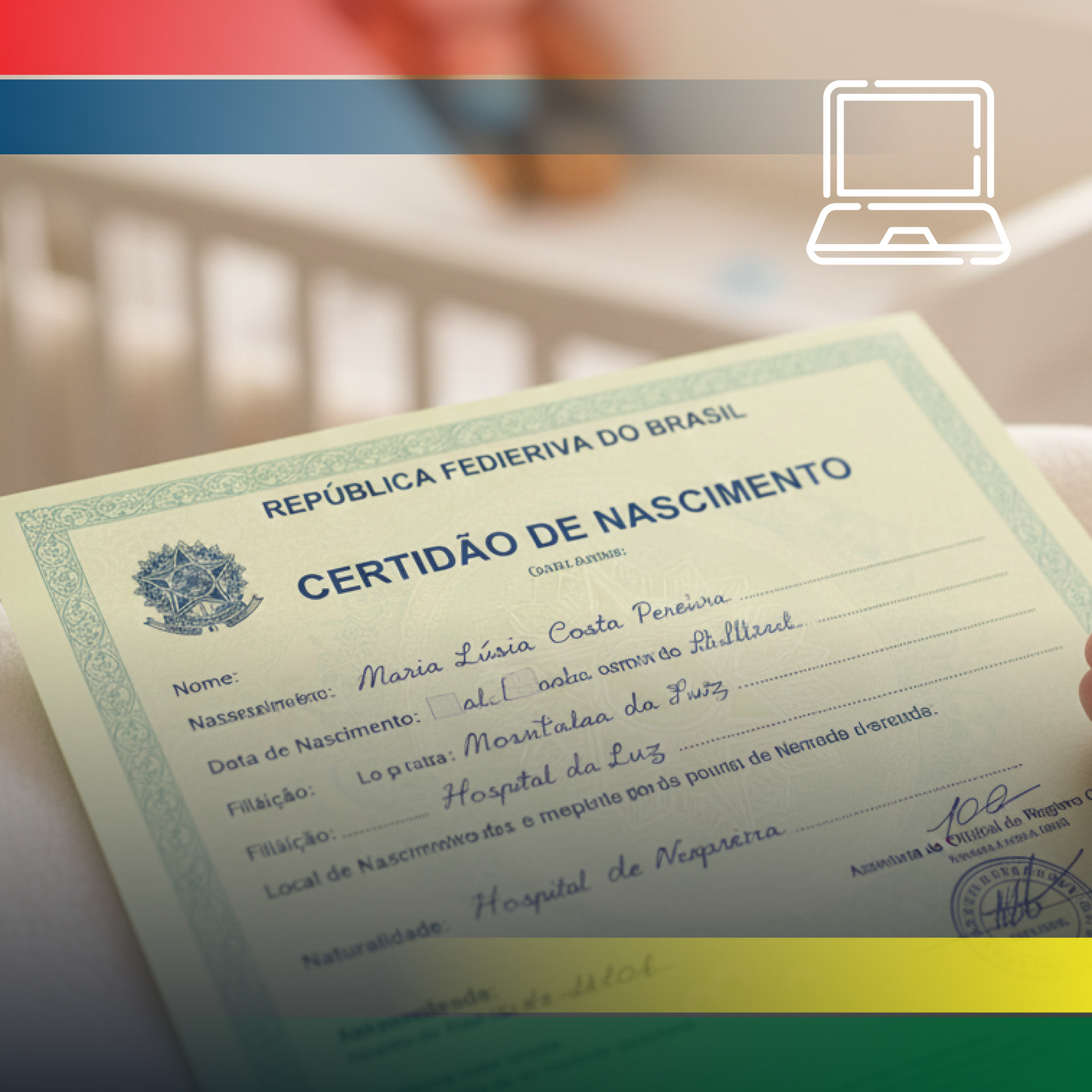 Pesquisa de Certidão Nascimento por Estado